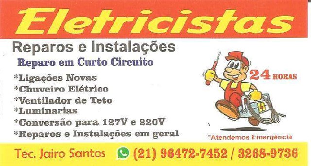 Eletricista 24 horas