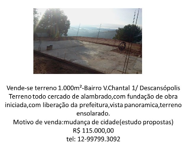 Terreno campos do jordão 1000 m²
